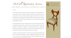 Desktop Screenshot of mccallrestoration.com